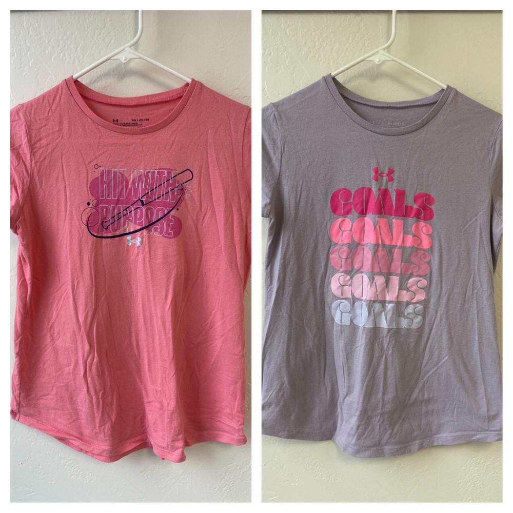 Under Armour Girls TShirt Set | Size XL